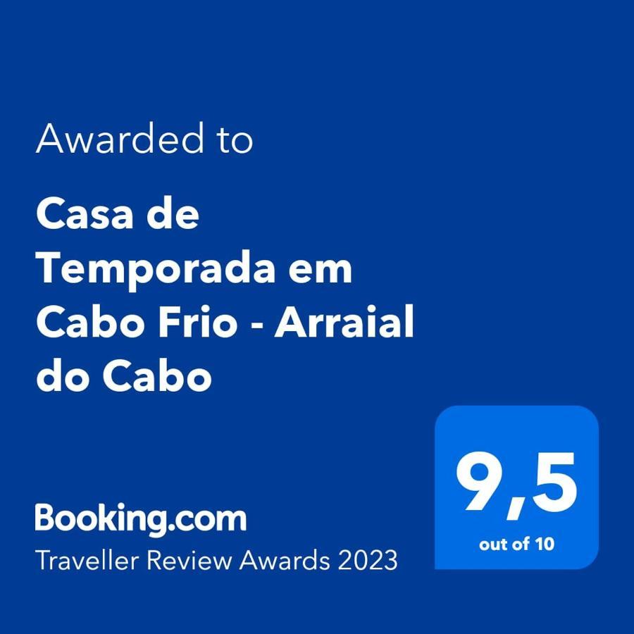 Casa De Temporada Em Cabo Frio - Arraial Do Cabo Βίλα Εξωτερικό φωτογραφία